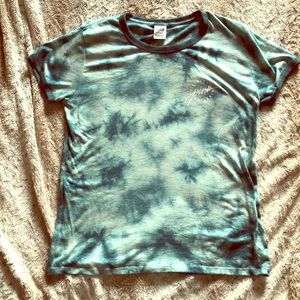 PINK short sleeve ringer tee